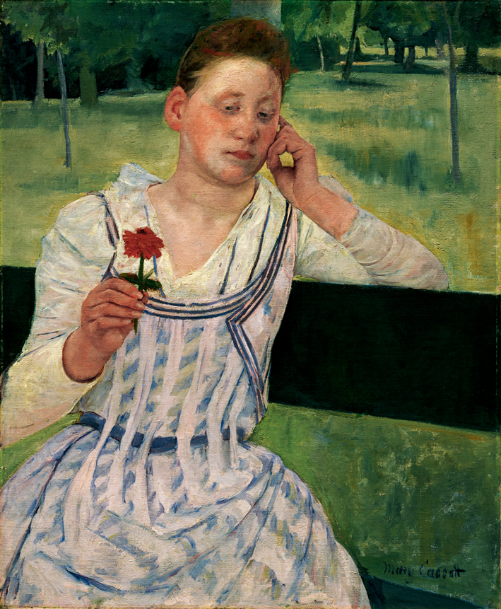  玛丽·卡萨特 Mary Cassatt —— reverie